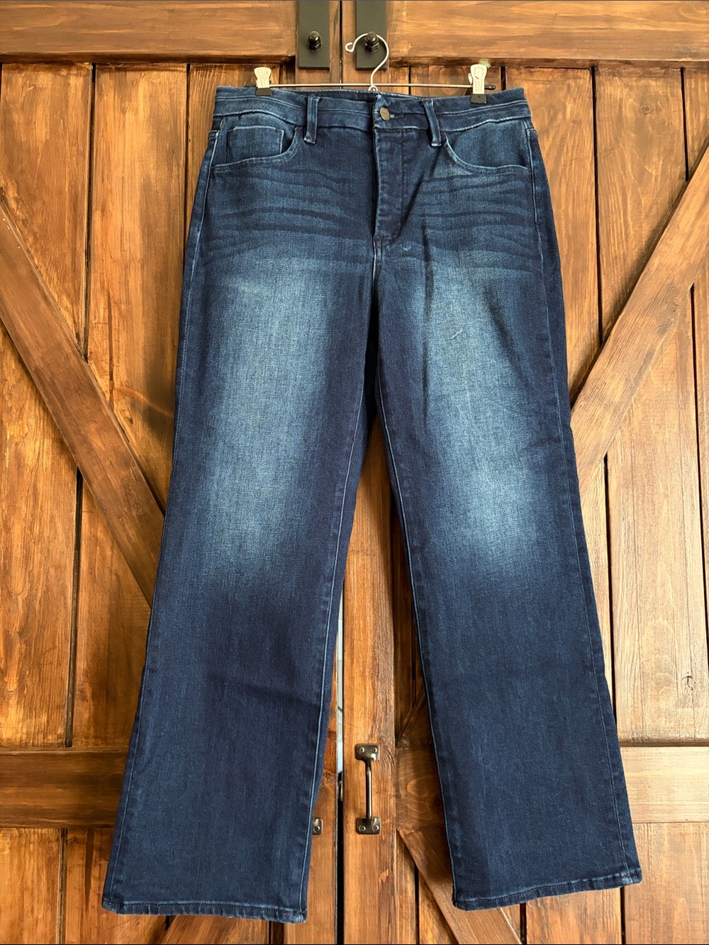 Women's Risen Straight-Leg Jeans